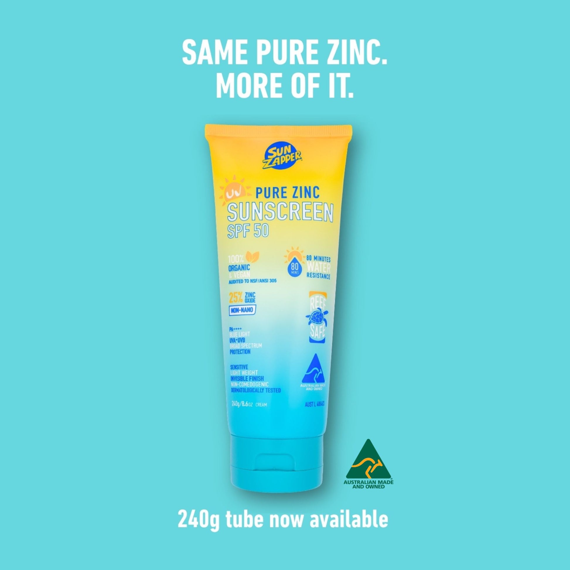 PURE ZINC MINERAL SUNSCREEN SPF 50