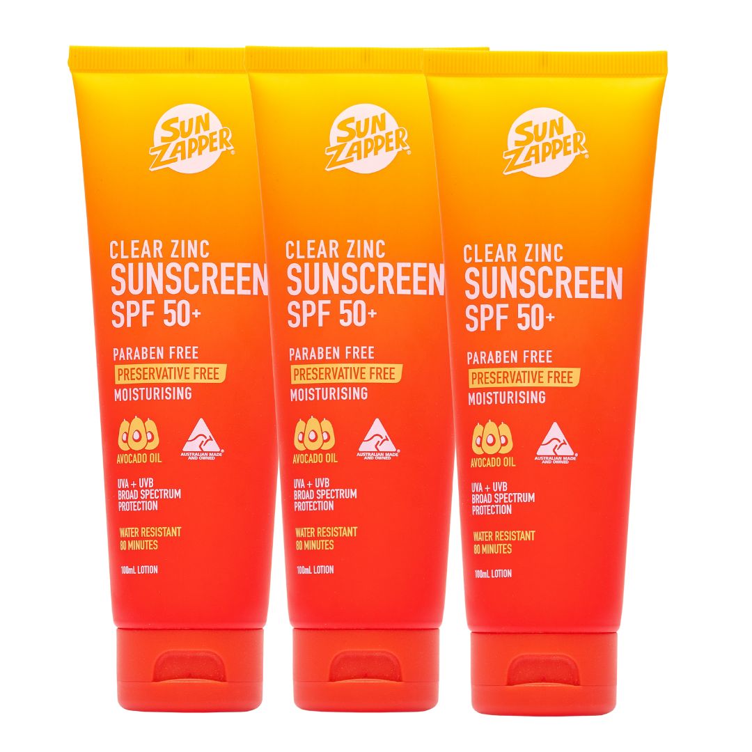 Clear Sunscreen | Zinc Oxide Transparent Sun Cream (SPF 50+) – Sun