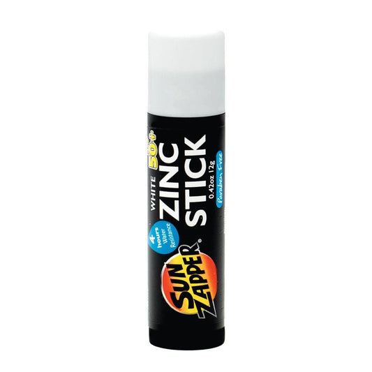 sun zapper white zinc stick spf 50+ sun stick