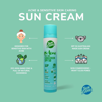 sun cream for acne and spots 