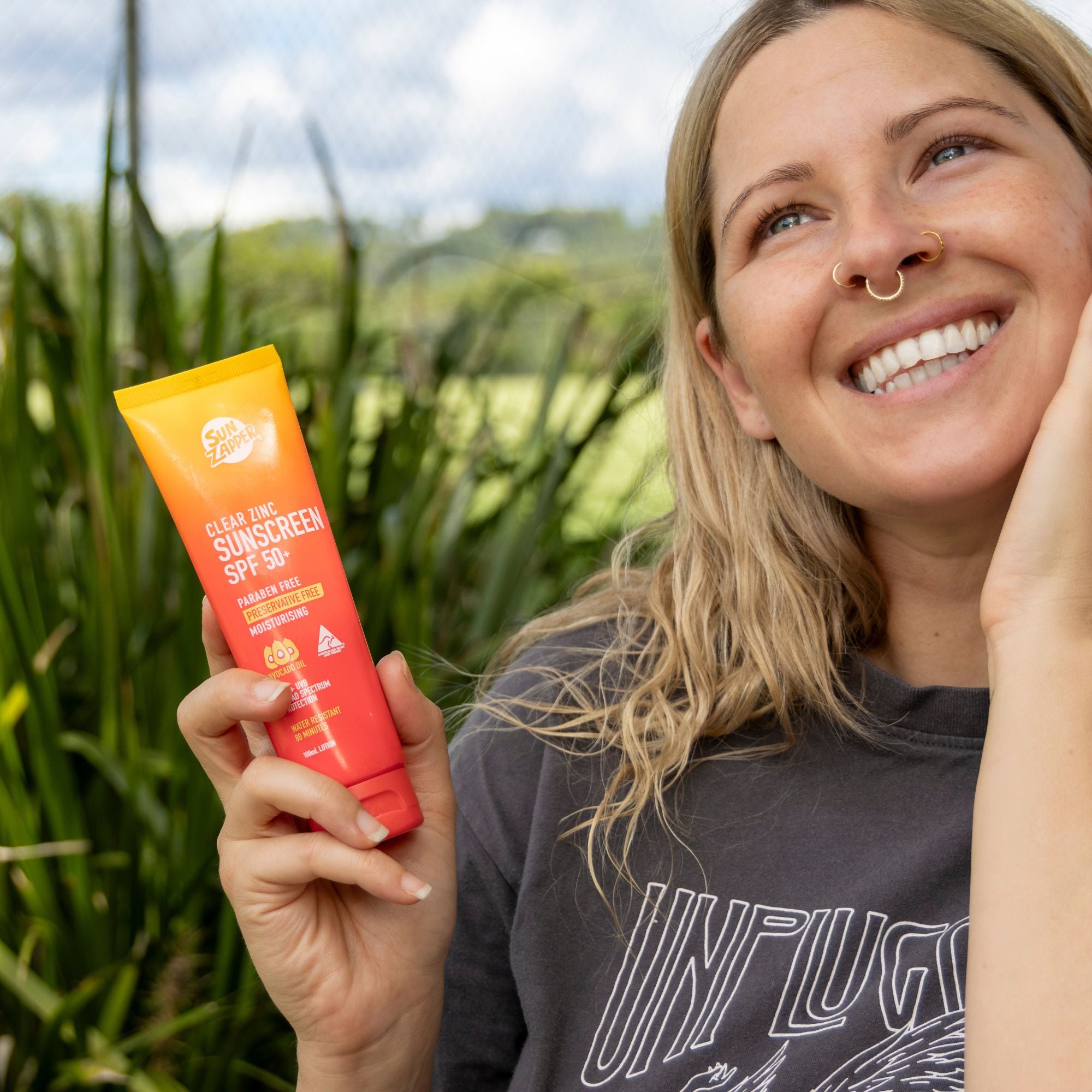 Clear Sunscreen | Zinc Oxide Transparent Sun Cream (SPF 50+) – Sun
