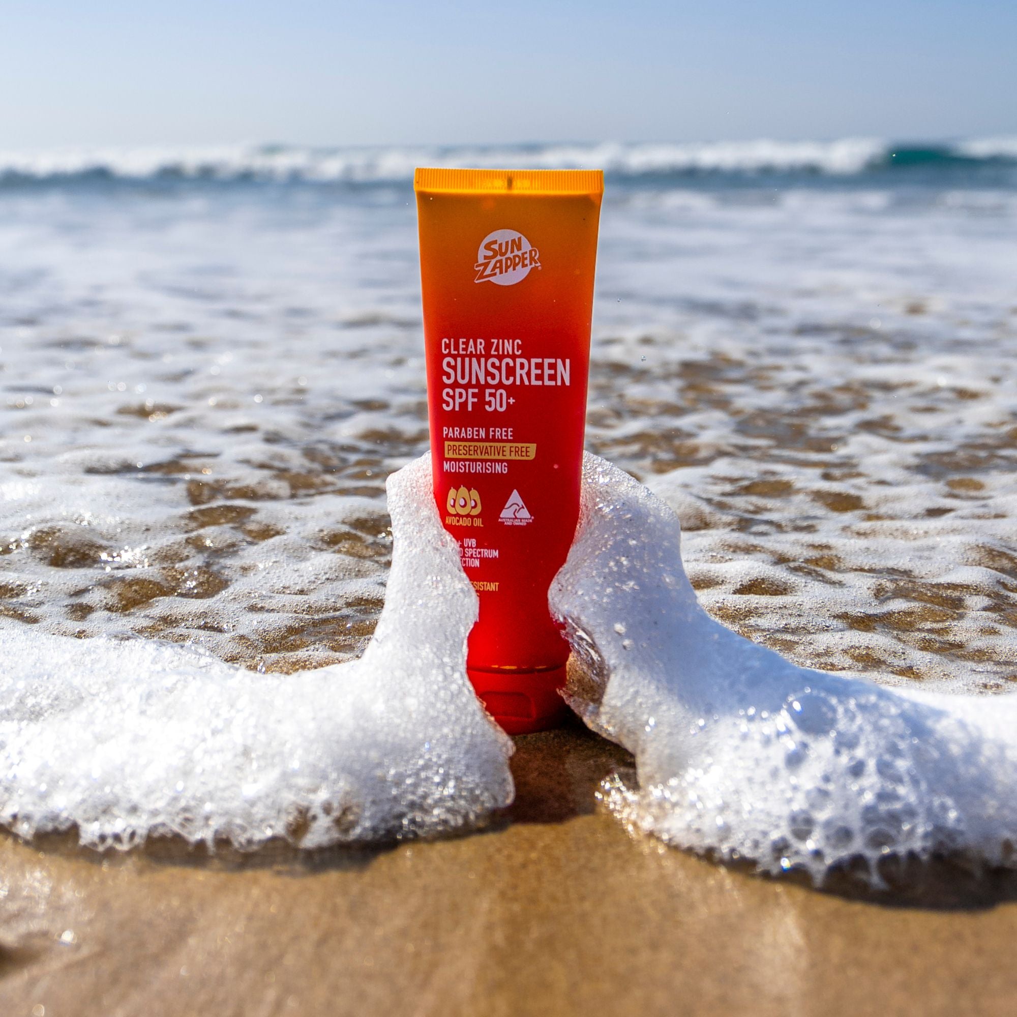 Clear Sunscreen | Zinc Oxide Transparent Sun Cream (SPF 50+) – Sun