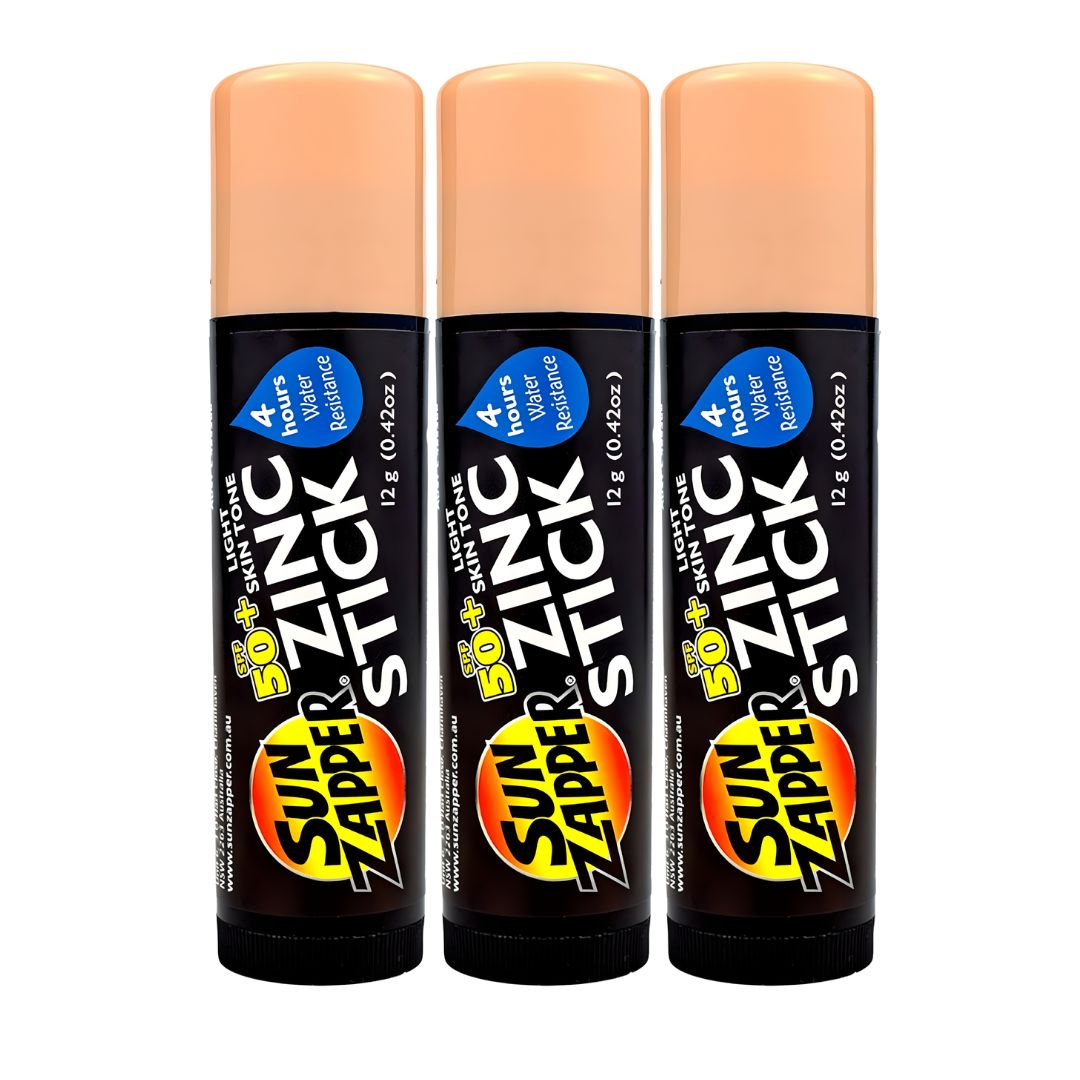 Zinc Stick Sunscreen SPF 50+ | Light Skin Tone Tinted Zinc Oxide Sun Stick