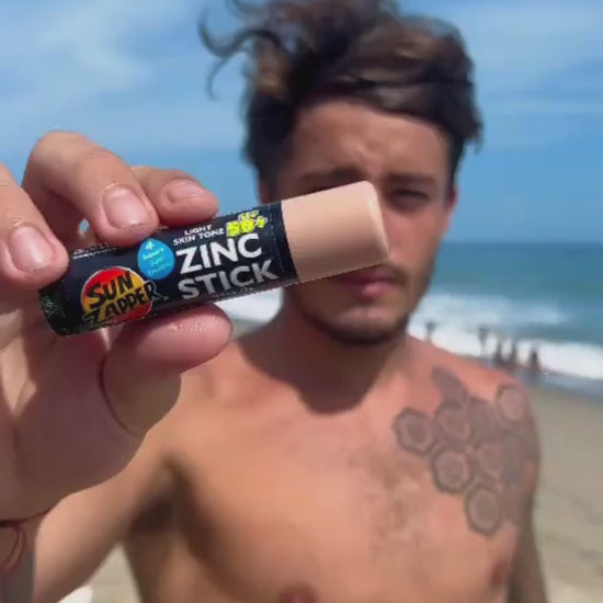 sun zapper light skin tone video