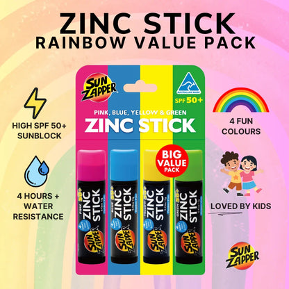zinc oxide colour sunblock stick